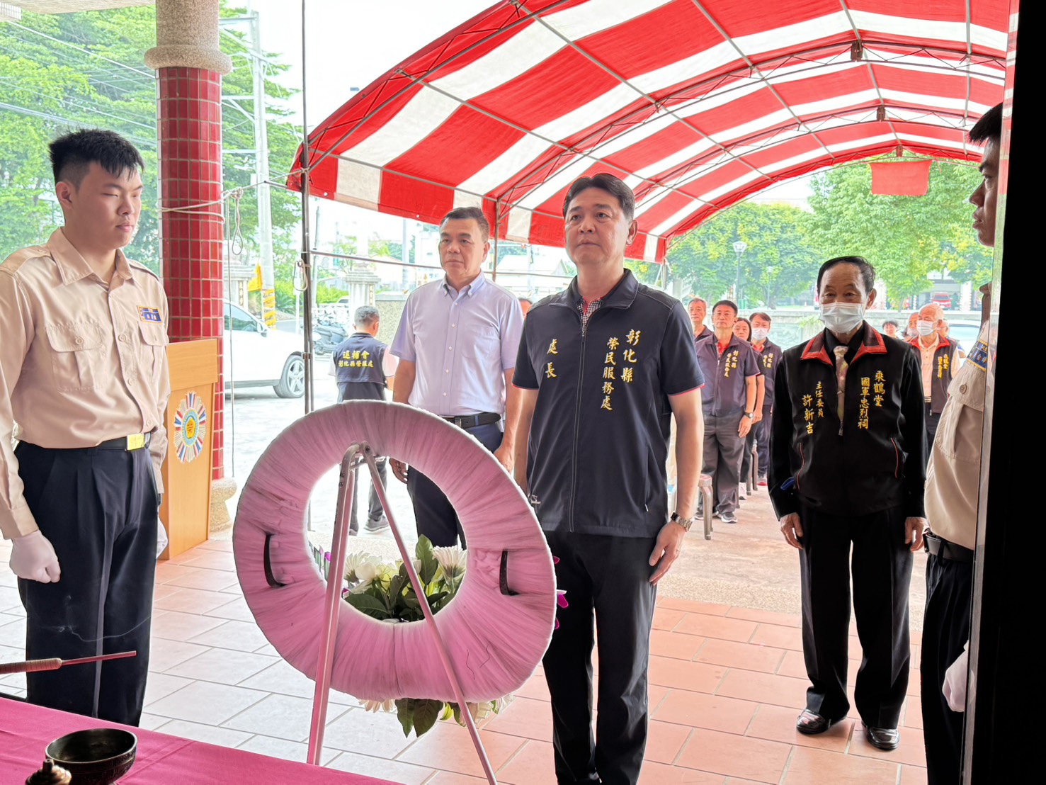 彰化榮服處舉行埔心乘鶴堂祭忠烈祠 緬懷國軍英靈 - https://www.watchmedia01.com
