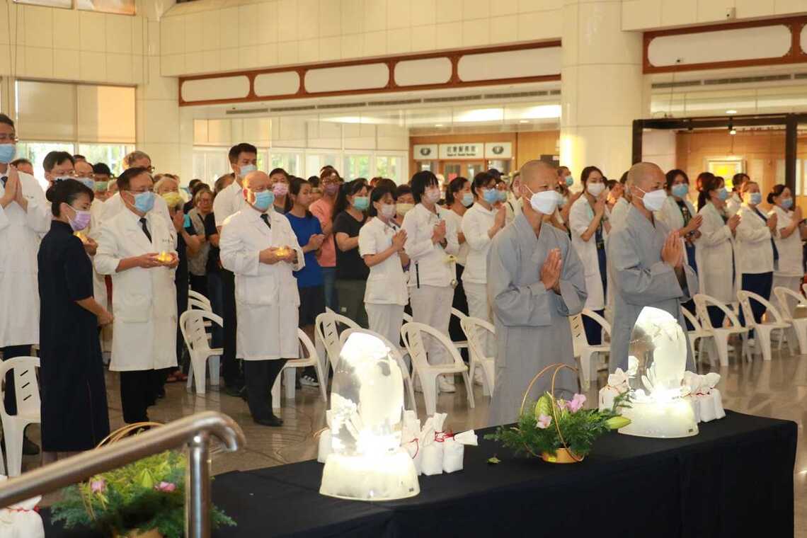 台中慈濟醫院吉祥月祈福會 呼籲蔬食聚善念護生