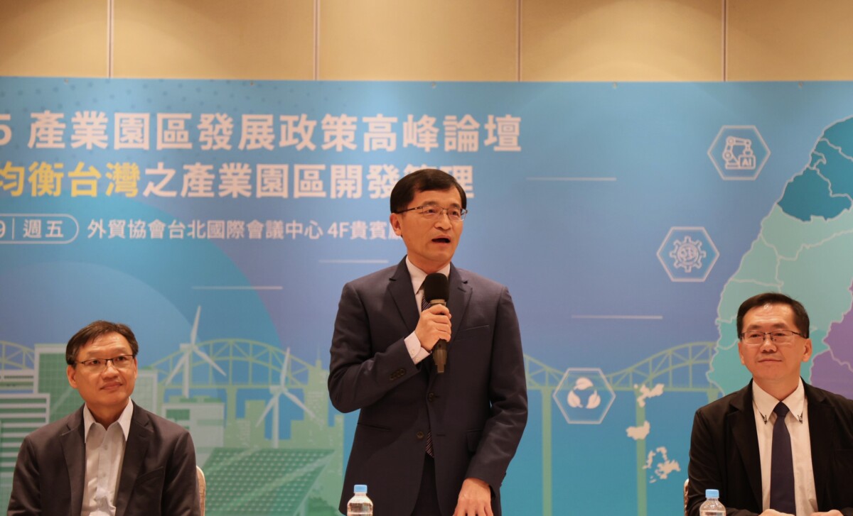 ▲經濟部何政務次長晉滄表示：經濟部將持續強化打造具創新與韌性的產業生態（記者 李堂安 翻攝）