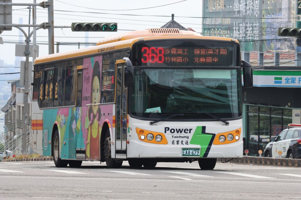 迎接9/1開學   中市跳蛙公車全面恢復服務