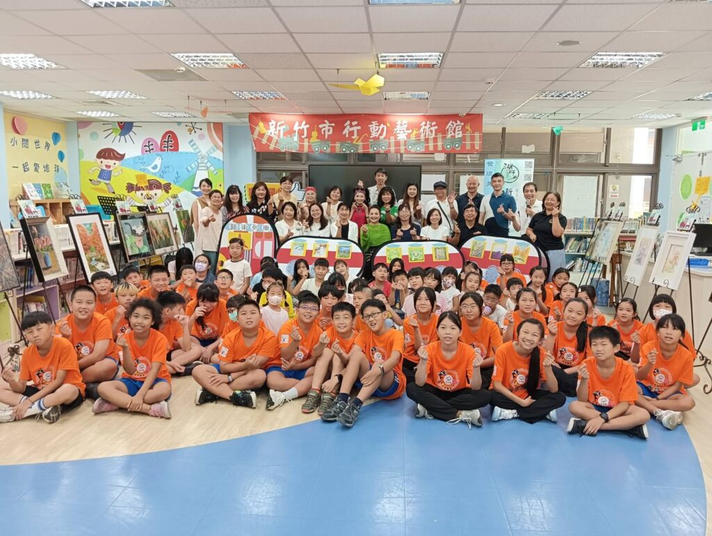 美學藝術進駐校園!「2025新竹市行動藝術館」巡迴展盛大開幕 1 11408291