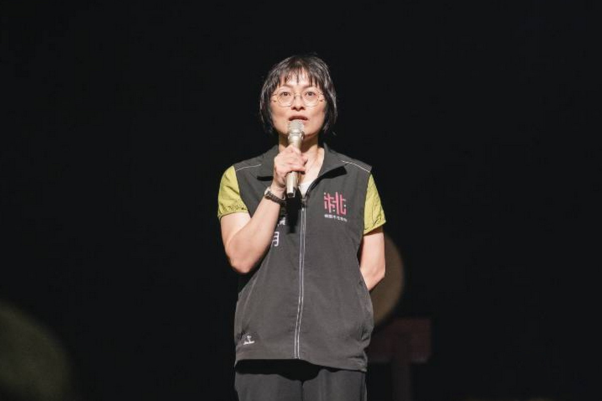 桃園市政府社會局專門委員羅炤月致詞。<br /><br /> 