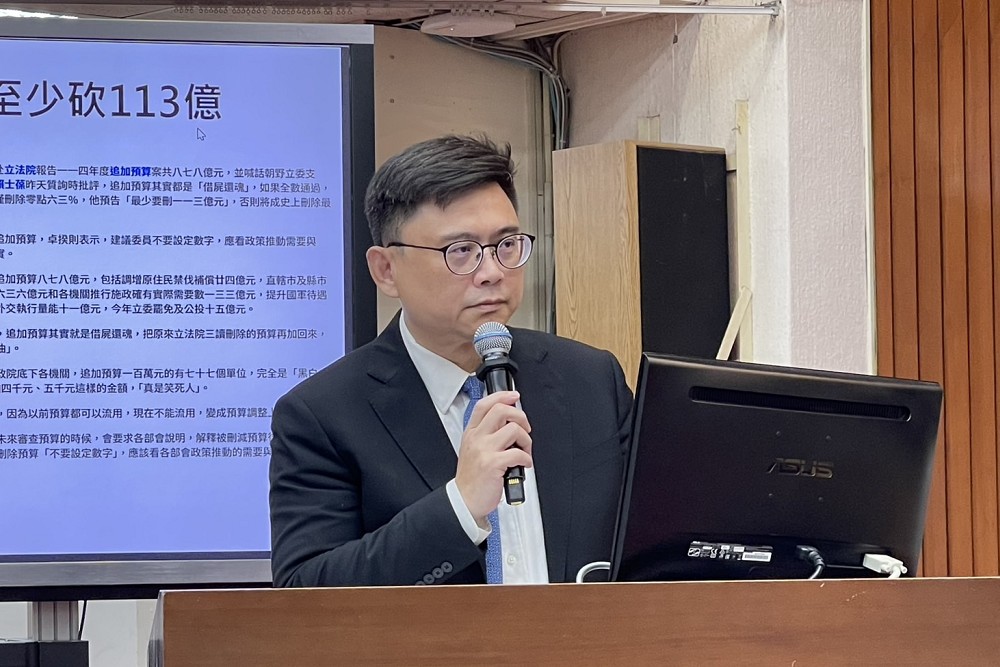 「南北失衡」財劃法再掀波瀾　賴瑞隆轟藍委是橡皮圖章 233