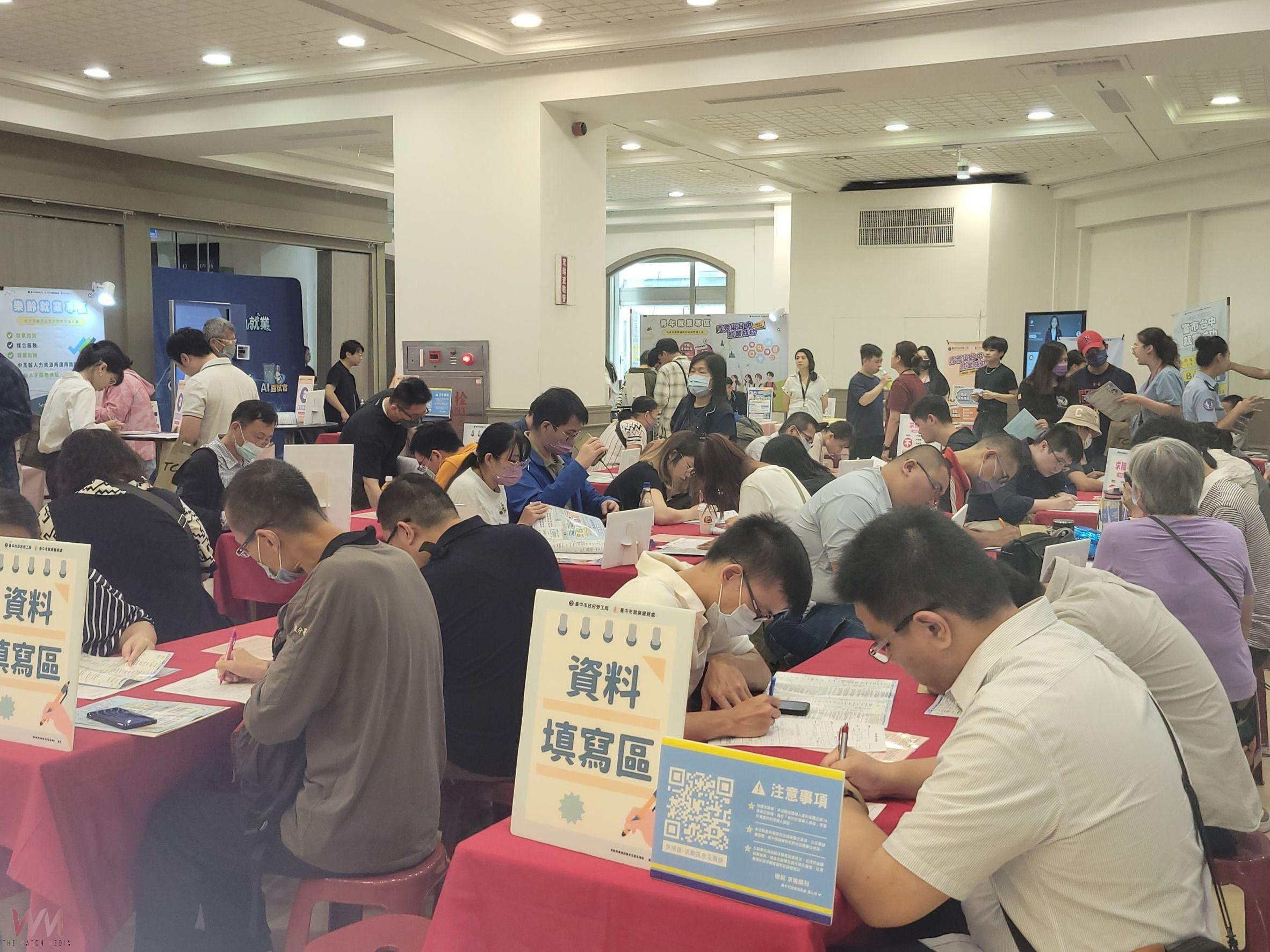 媒合率達6成!中市府暑期最大場就業博覽會開跑 50家企業釋逾3000職缺 - https://www.watchmedia01.com