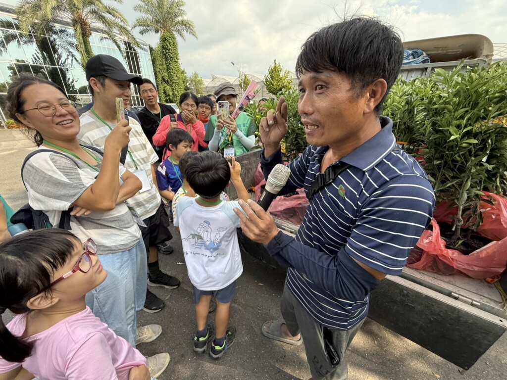 ▲信賴台灣之友會推食農教育,彰化親子農遊體驗趣。(彰化縣信賴台灣之友會提供)