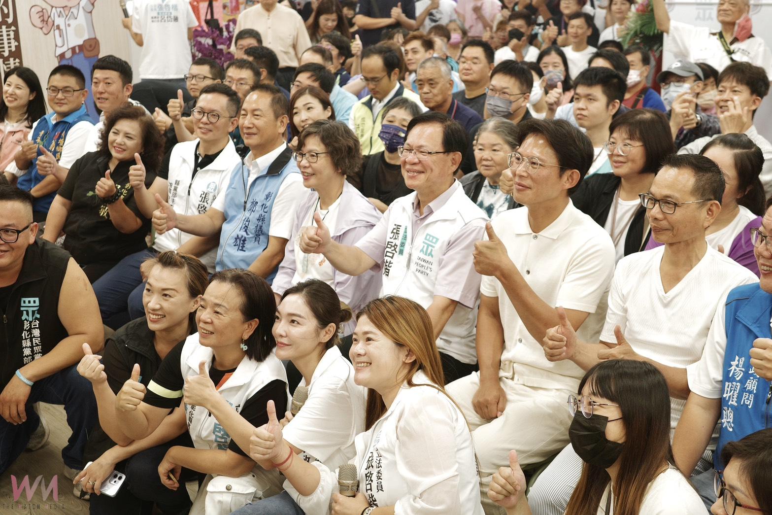 (有影片)/民眾黨彰化黨部開張啦!黨魁黃國昌南下勉勵藍白合作 - https://www.watchmedia01.com