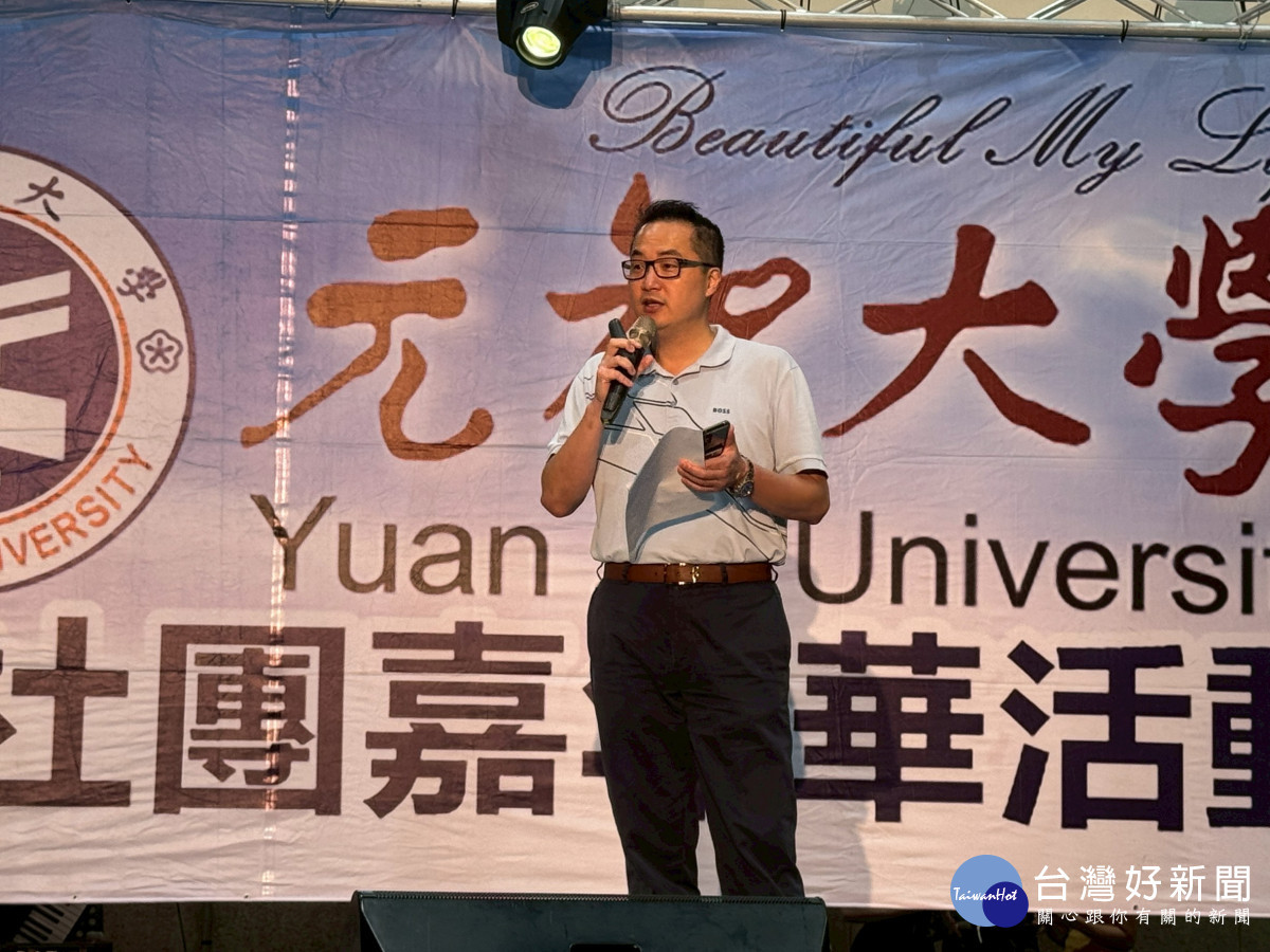 秦家騏校友分享成功心法,他強調機會只留給準備好的人,鼓勵學生持續學習、自我提升
