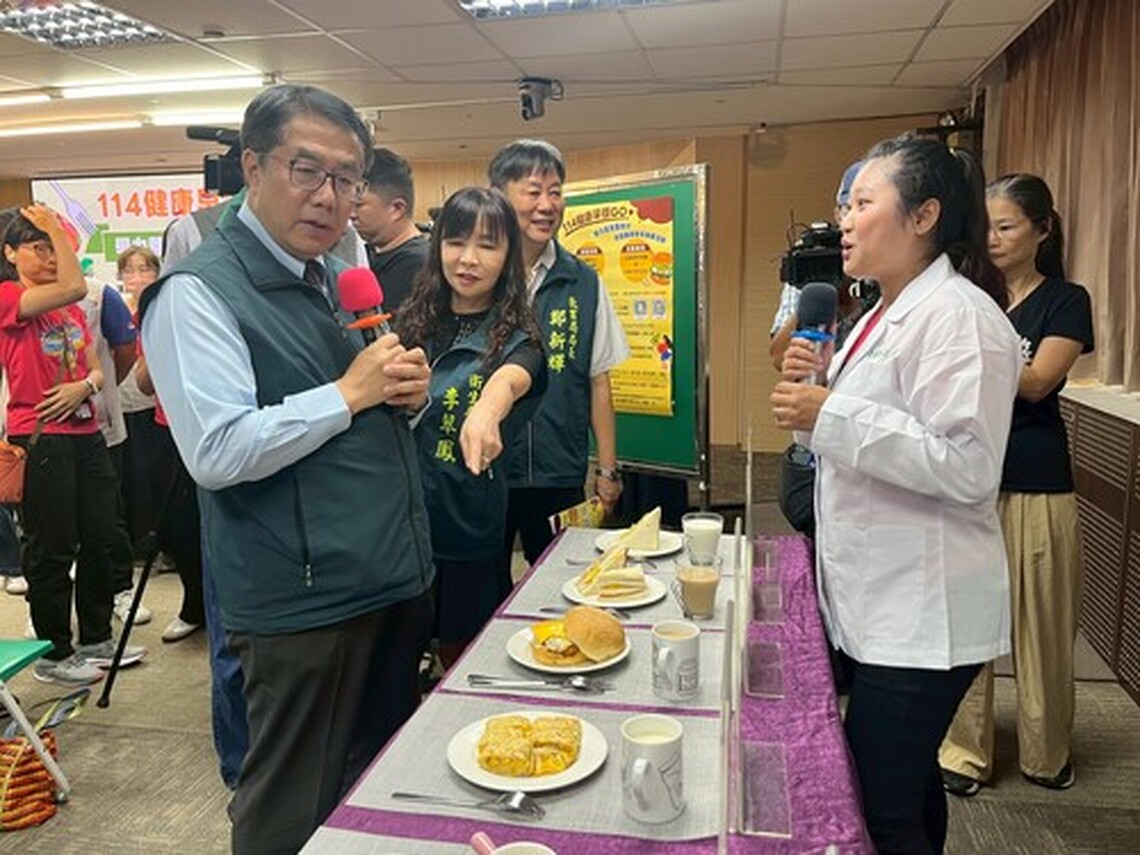 台南健康早餐推廣校園抽獎鼓勵