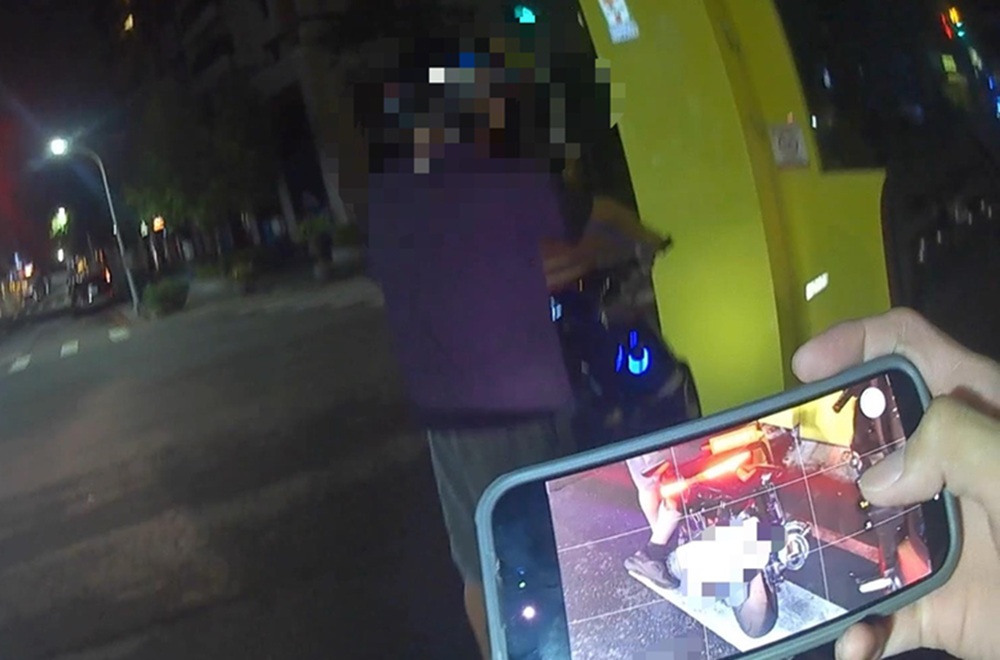 噪音車轟炸社區 警逮2改裝機車開罰 199 cnews204250901a05