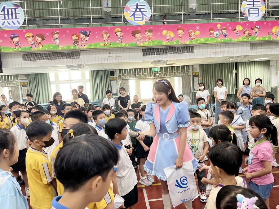 民族國小攜手YOYO家族 以「三好」精神迎接開學新氣象