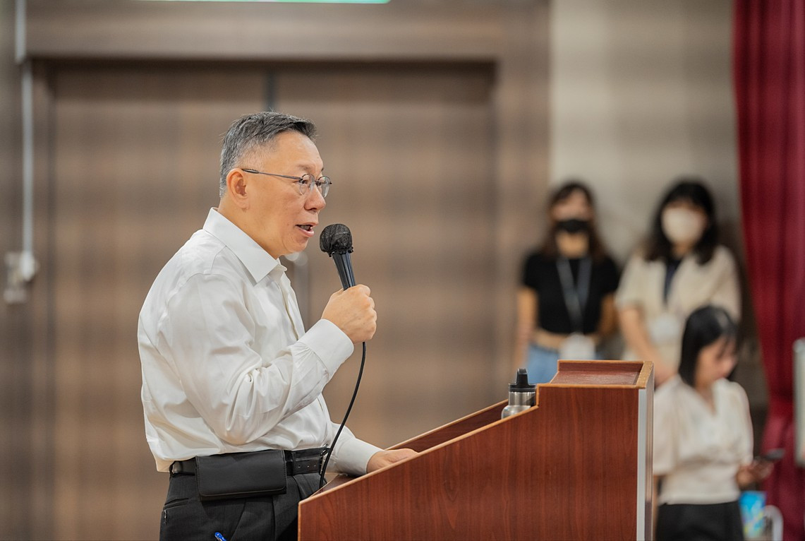 台灣民眾黨創黨前黨主席、前台北市長柯文哲。（圖／資料照片，圖源：台灣民眾黨提供）