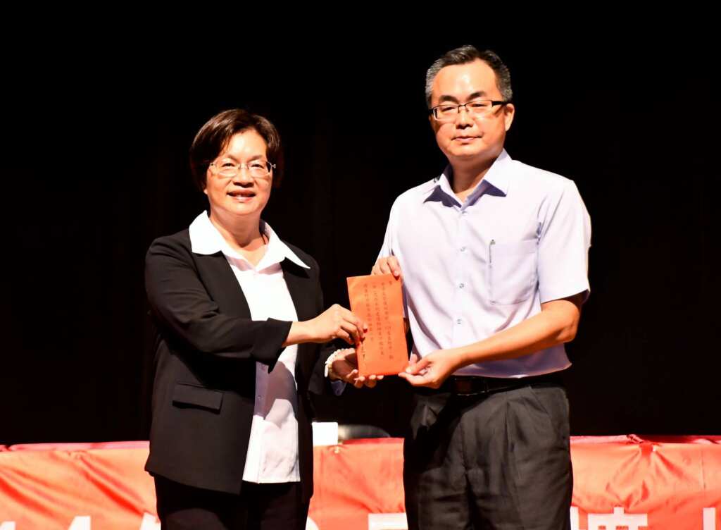 ▲水利建造物檢查定期評鑑作業，彰化縣獲評非直轄市非東部離島組第1名，縣長王惠美於擴大主管週報中肯定優異成果。（彰化縣政府提供）