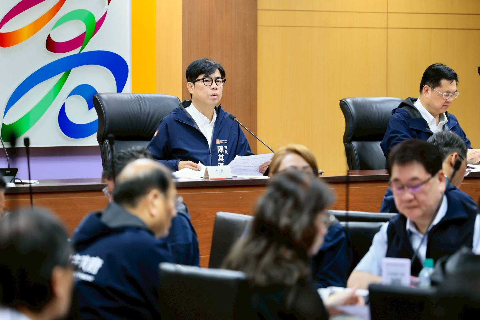 ▲高雄嚴防登革熱再擴大,陳其邁下令全力整頓高風險場域,守護高雄市民健康。
