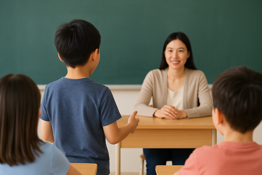 過動兒非「調皮搗蛋」 早療重拾自信找到舞台 2 《圖說》兒童表達示意圖〈非真實照〉。〈臺北醫院提供〉