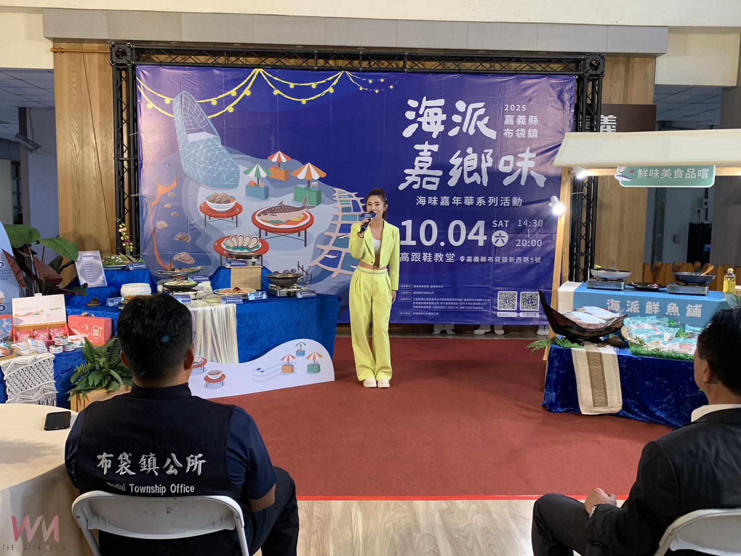 「療癒歌姬」陳怡婷嘹亮的歌聲獻唱「簡單就好」輕鬆而快樂的開場。(圖/記者陳惲朋攝)