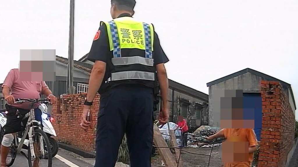 ▲大城分駐所展同理心,警如尋親般助母找回失蹤子。(彰化警方提供)