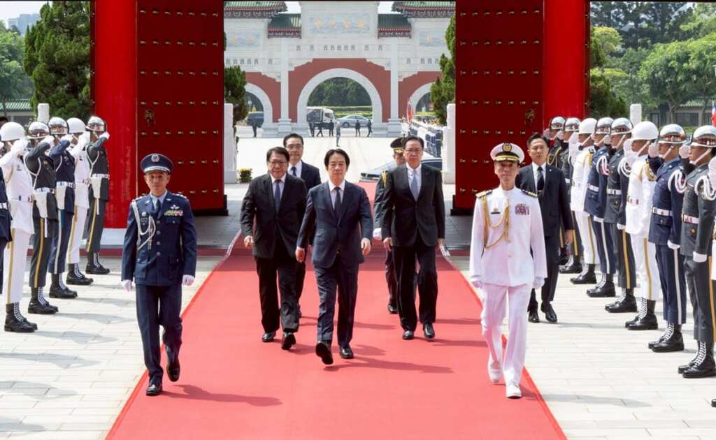 ▲總統主持「中華民國114年秋祭忠烈殉職人員典禮」。