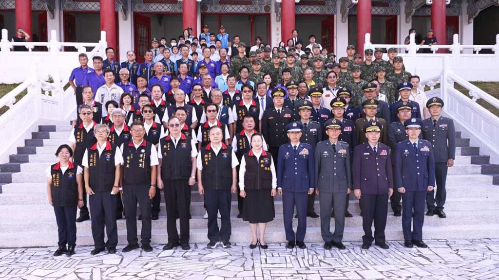 ▲花蓮縣「114年秋祭國殤大典」今日上午於花蓮縣忠烈祠及軍人忠靈祠隆重舉行。