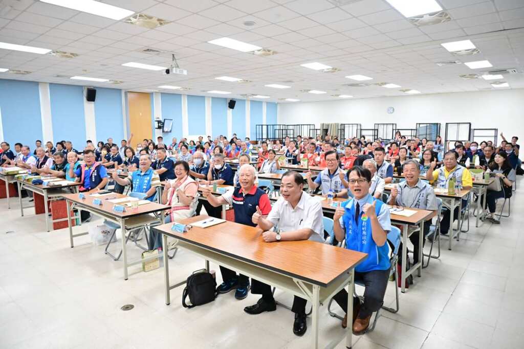 ▲114年調解業務研習會今天上午於縣府舉辦。