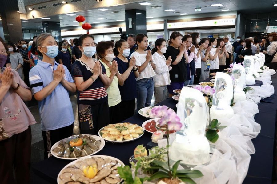 慈濟吉祥月推廣素食護地球 許淑華帶縣府同仁響應