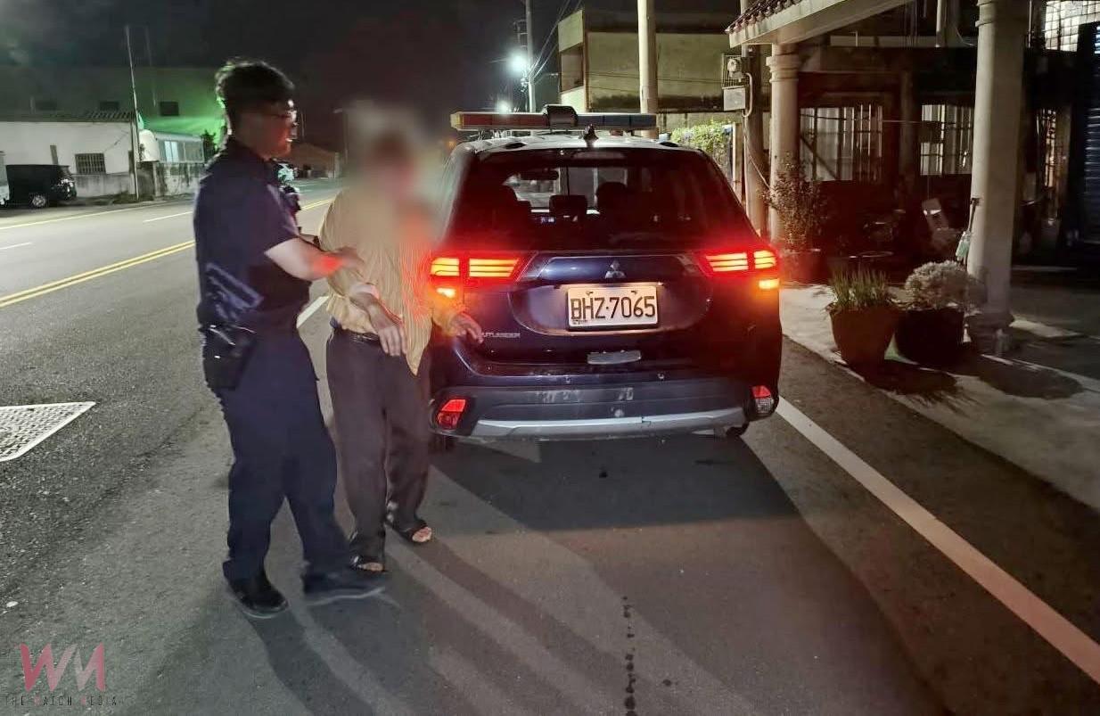 凌晨迷途老翁徘徊車道　臺西警緊急協助平安返家