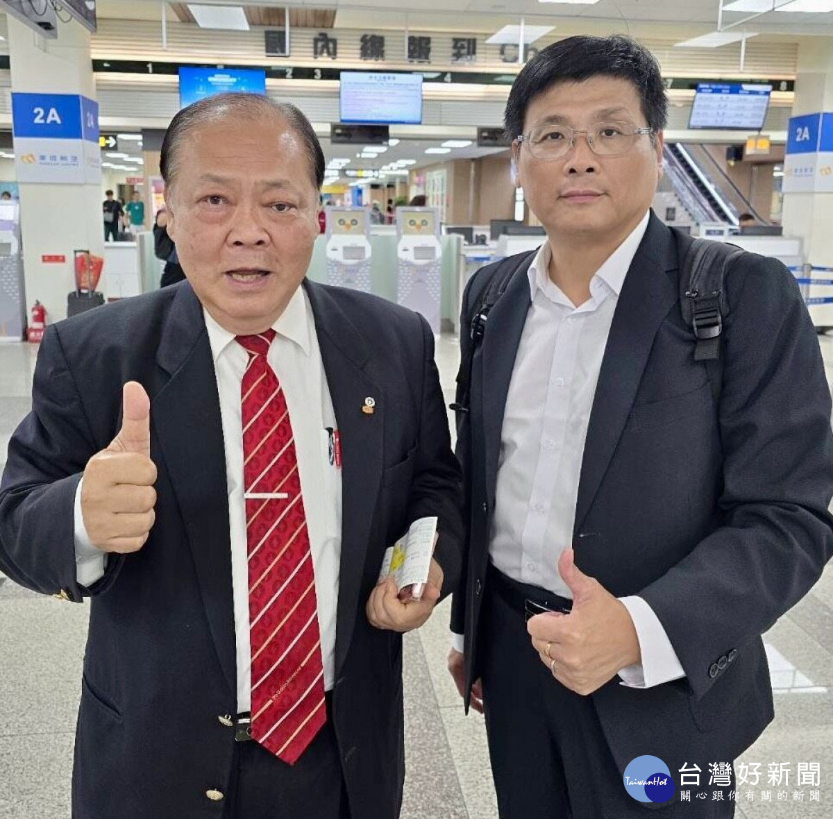 澎湖縣府爭取統籌分配稅與中央補助　縣長、副縣長聯袂拜會行政院