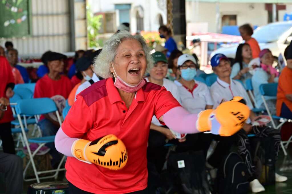 ▲原民處體適能競賽。