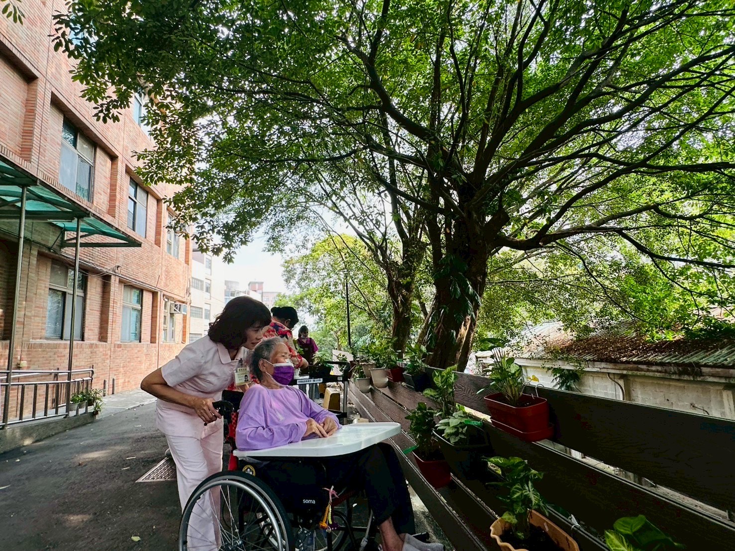 北榮桃分院跨域合作推綠色照護 長輩親手植栽找回生活樂趣 48