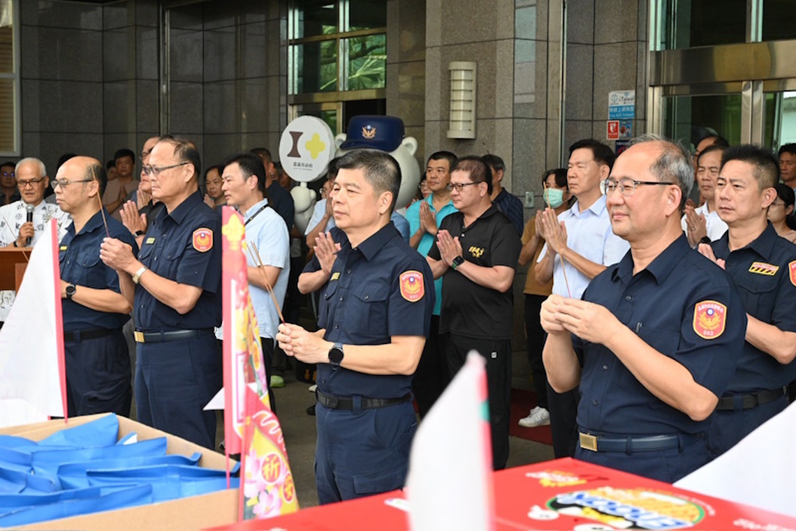 以米代金友善祭祀做法落實淨零政策 嘉義建城320+1「嘉警普渡,永續同行」