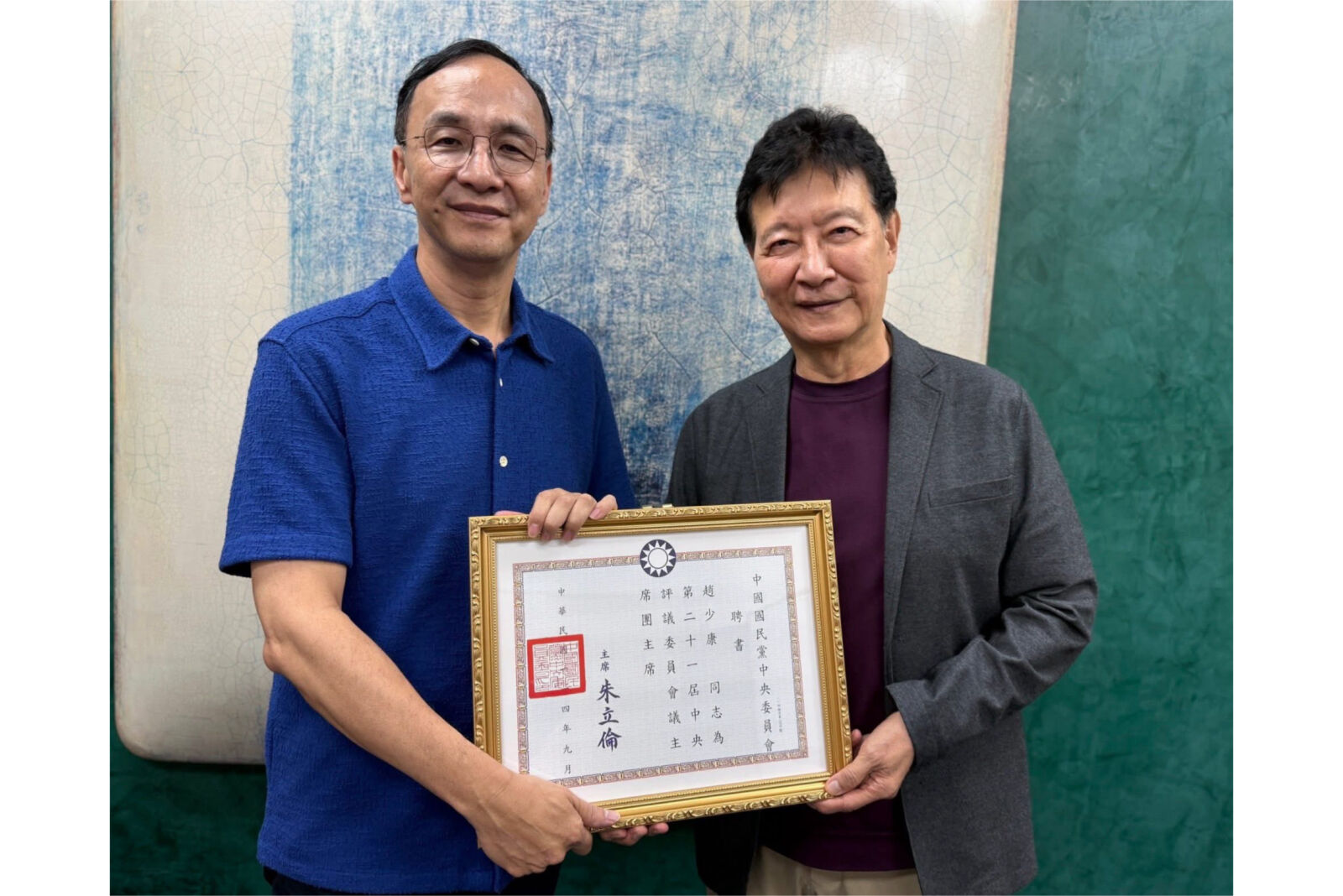 曝被韓國瑜勸進選黨魁 趙少康:不會和郝龍斌同時出現在選票上 186 曝被韓國瑜勸進選黨魁 趙少康:不會和郝龍斌同時出現在選票上 185
