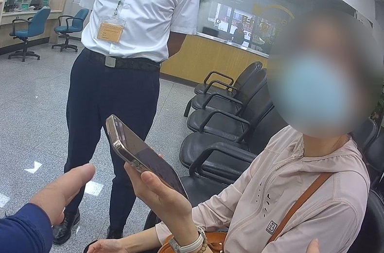 ▲女子參加社群活動接連抽中大獎,其實竟是詐團設下的陷阱。