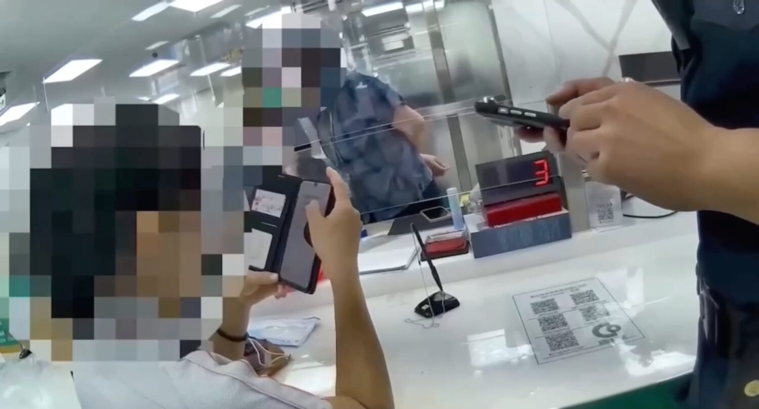 員警發現該詐騙帳戶已遭警示多時。(記者 趙靜姸翻攝)