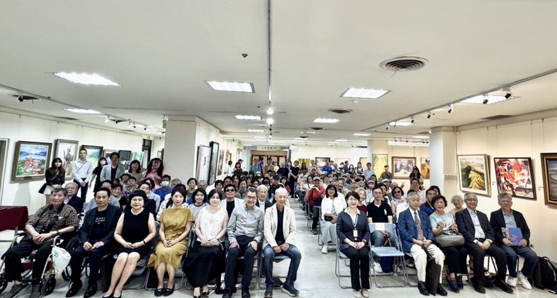 藝術創作者齊聚! 「第49屆全國油畫展」台中盛大開幕