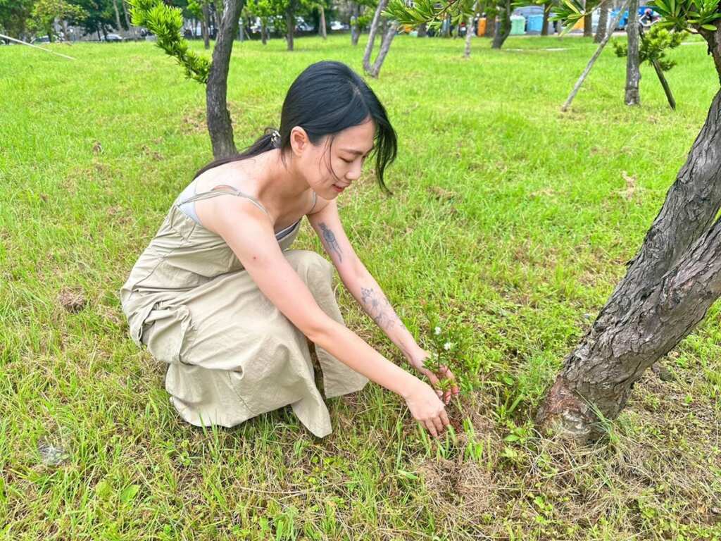 ▲國際清潔空氣日邀您一同植樹。