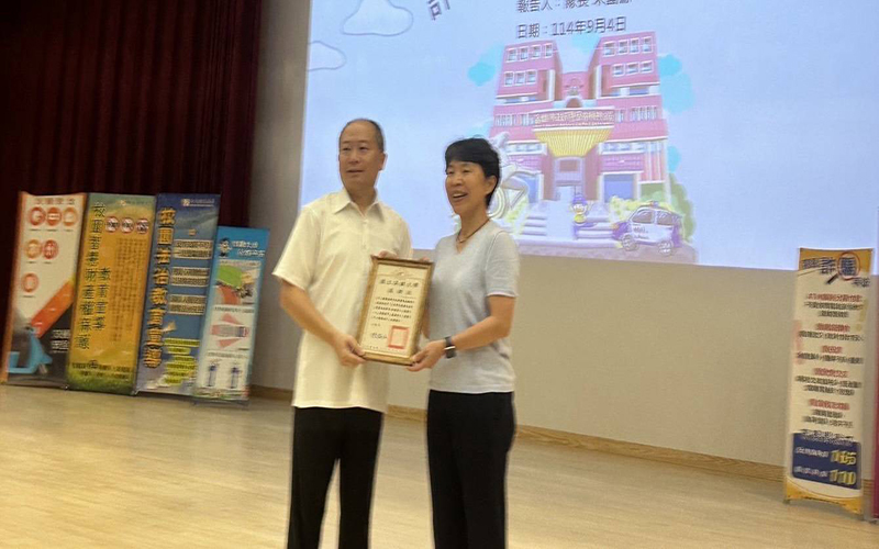 楠梓分局長親講事故案例　叮嚀大學生養成安全駕駛習慣