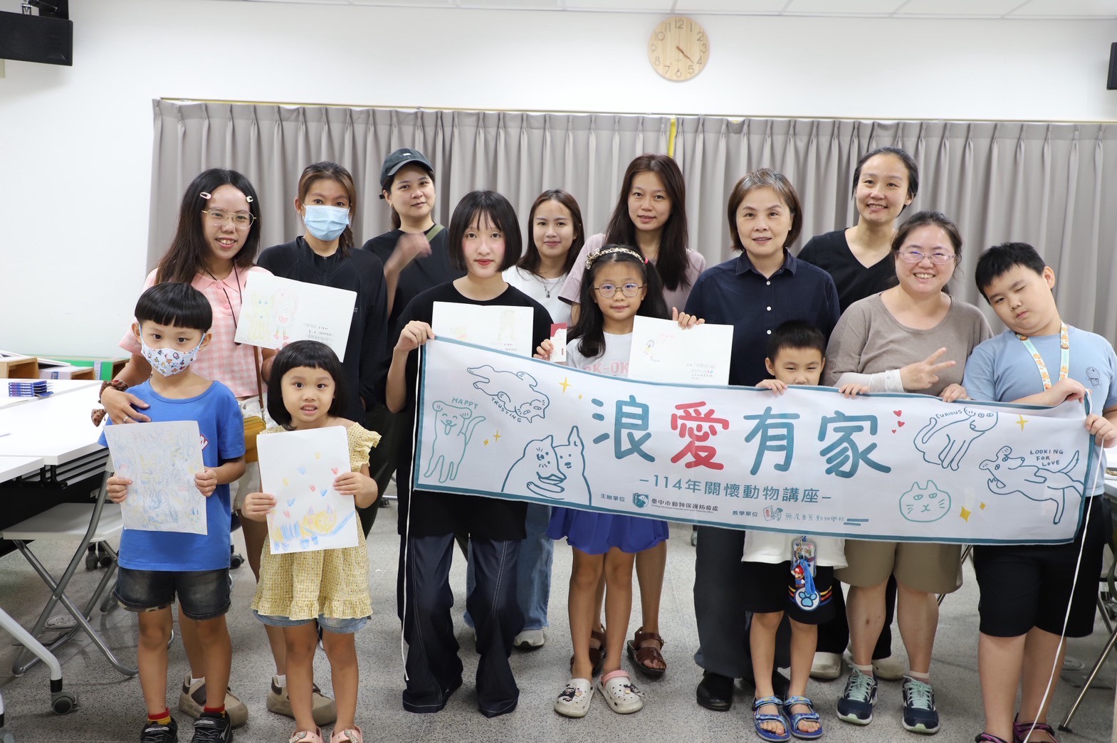 圖 以知識與創作推廣愛護動物理念-中市動保處舉辦系列活動圓滿完成 記者王偉翻攝