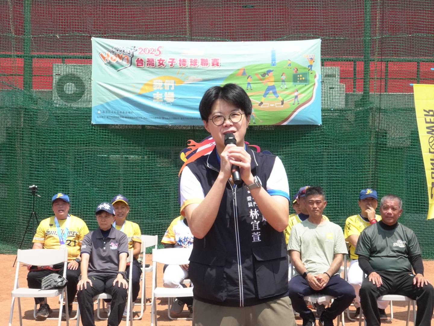 圖 運動局林宜萱專委出席開幕典禮 記者王偉翻攝