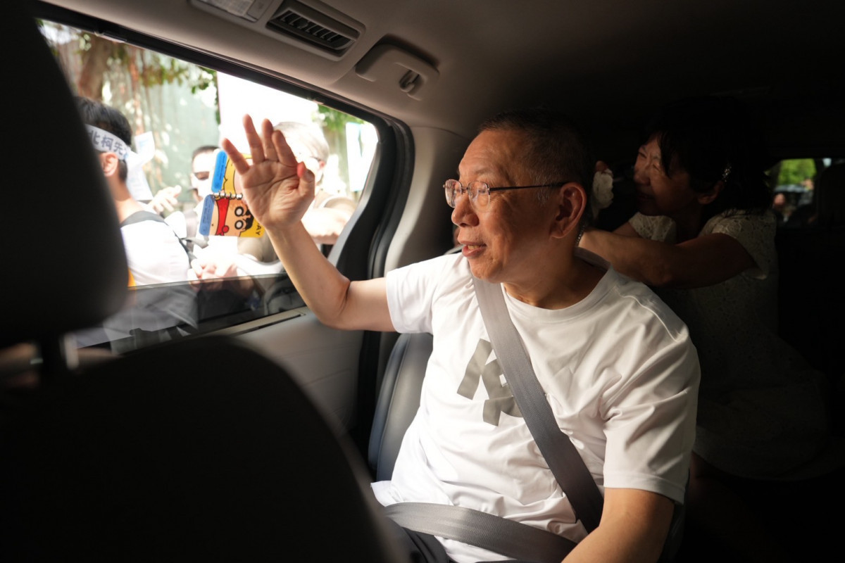 台灣民眾黨創黨暨前黨主席、前台北市長柯文哲。（圖／台灣民眾黨提供）