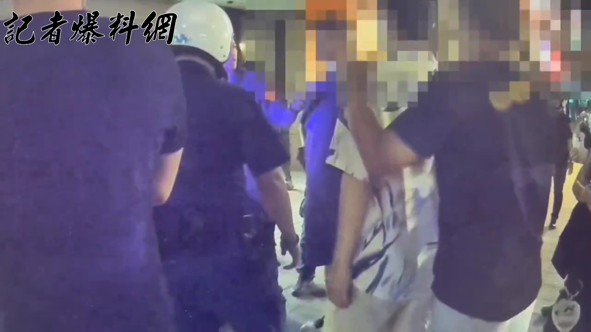 台北市中正區忠孝東路二段一帶,前(6)日晚間21時許傳出糾紛。