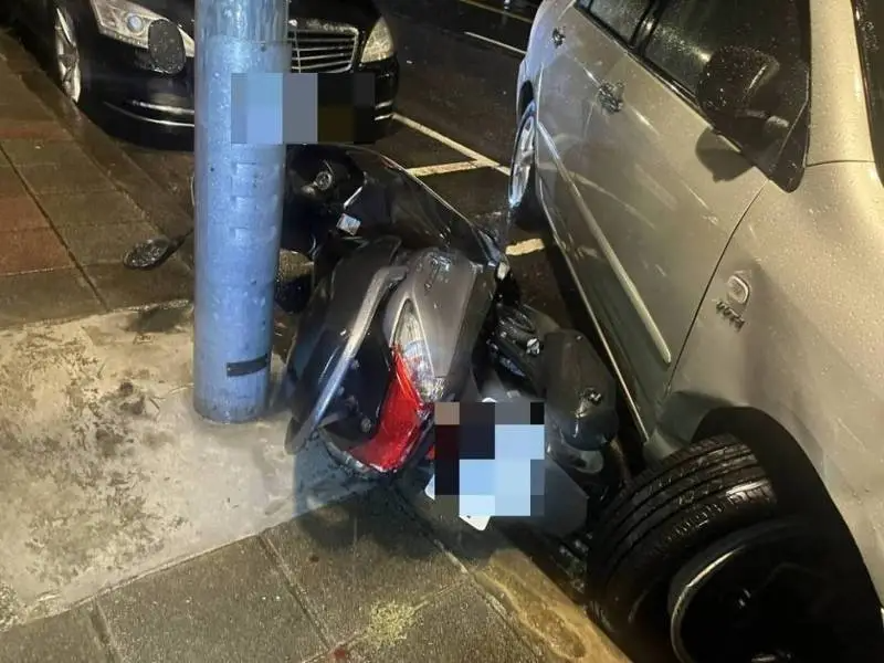 台北市內湖區環山路一帶,昨(7)日晚間18時許傳出連環車禍。
