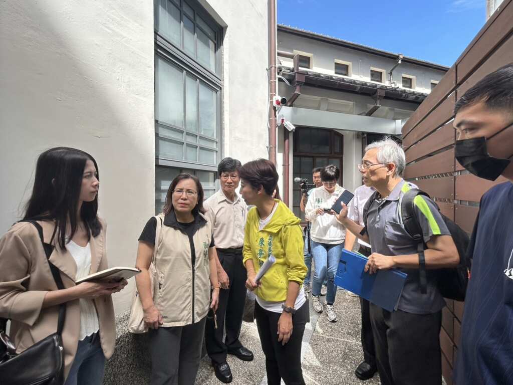 ▲陳亭妃強調,西市場是台南重要的歷史文化資產。