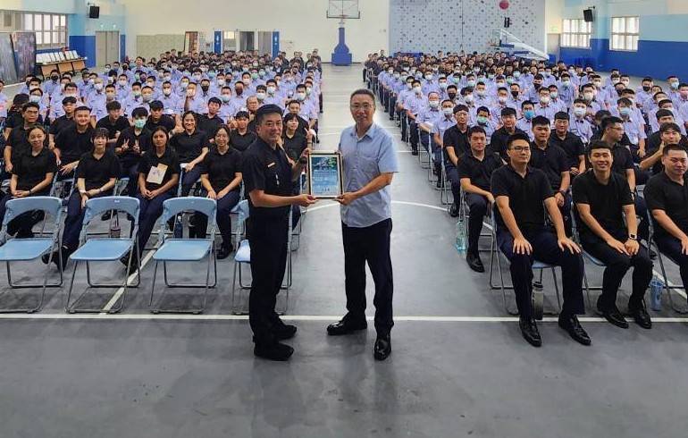 蘆竹警結合海巡署宣導交通安全 推廣人本交通與停讓文化 680835