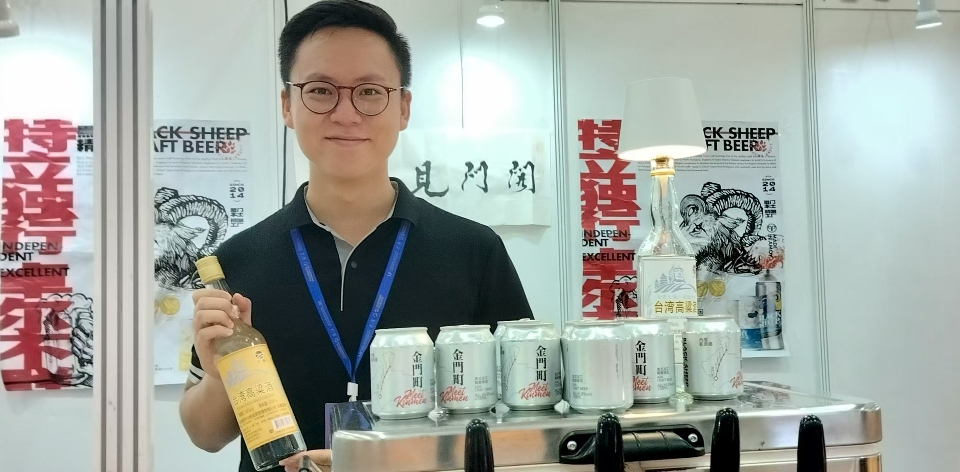 ▲來自高雄的林文皓在金門讀大學後進大陸創業。