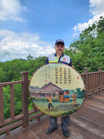 來台南牛埔農塘體驗鄉土文化 探台南奇人竹藝編雕創作