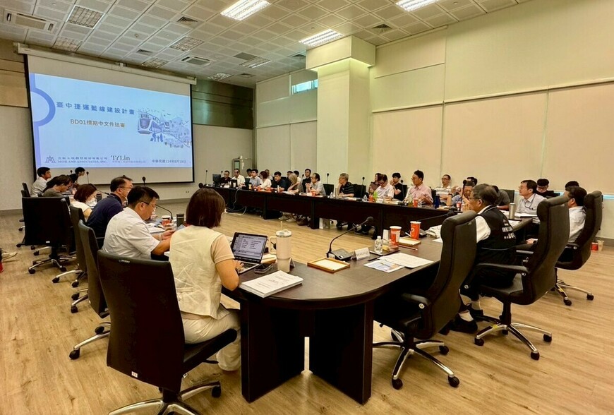 台中捷運藍線建設加速推進-預計明年各路段標正式動工