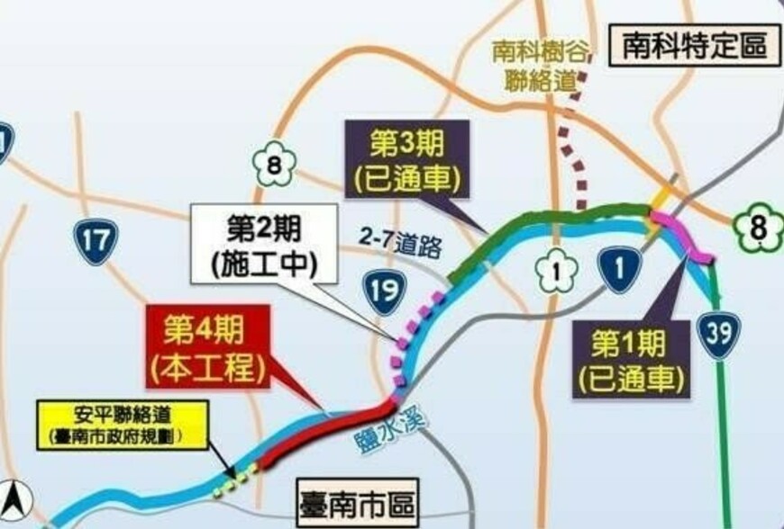 台南北外環快速路網進度超前-南科購屋圈擴大效應顯現