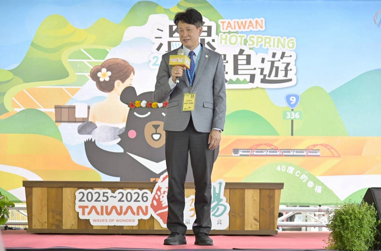 交通部觀光署黃勢芳副署長致詞。圖/交通部觀光署提供