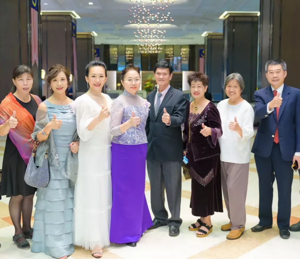 陳力瑜製作人帶領台灣傑出企業藝術家前往馬來西亞吉隆坡參加皇室頒獎典禮。 (照片提供:名德國際傳播有限公司 照片拍攝:湯敬全)