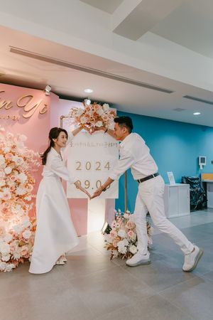 ▲三立台八女星華千涵宣布結婚。(圖/三立提供)