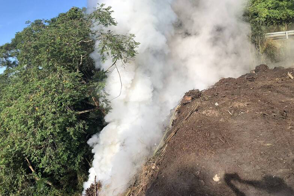 廢棄木材火警致空汙 苗環保局:開罰並移送地檢署 220 廢棄木材火警致空汙 苗環保局:開罰並移送地檢署 219